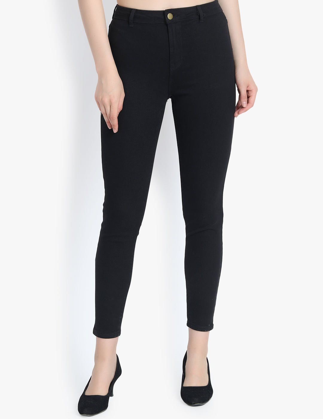 KOTTY Women Slim Fit Cotton Jeans