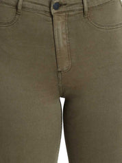 KOTTY Women High Waisted Skinny Cotton Jeans