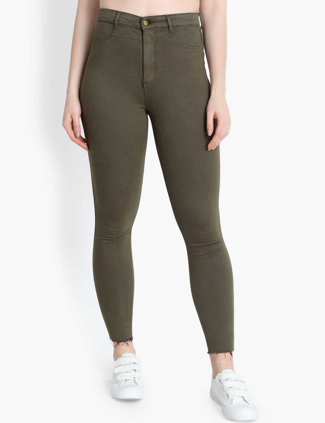KOTTY Women Skinny Fit Cotton Jeans