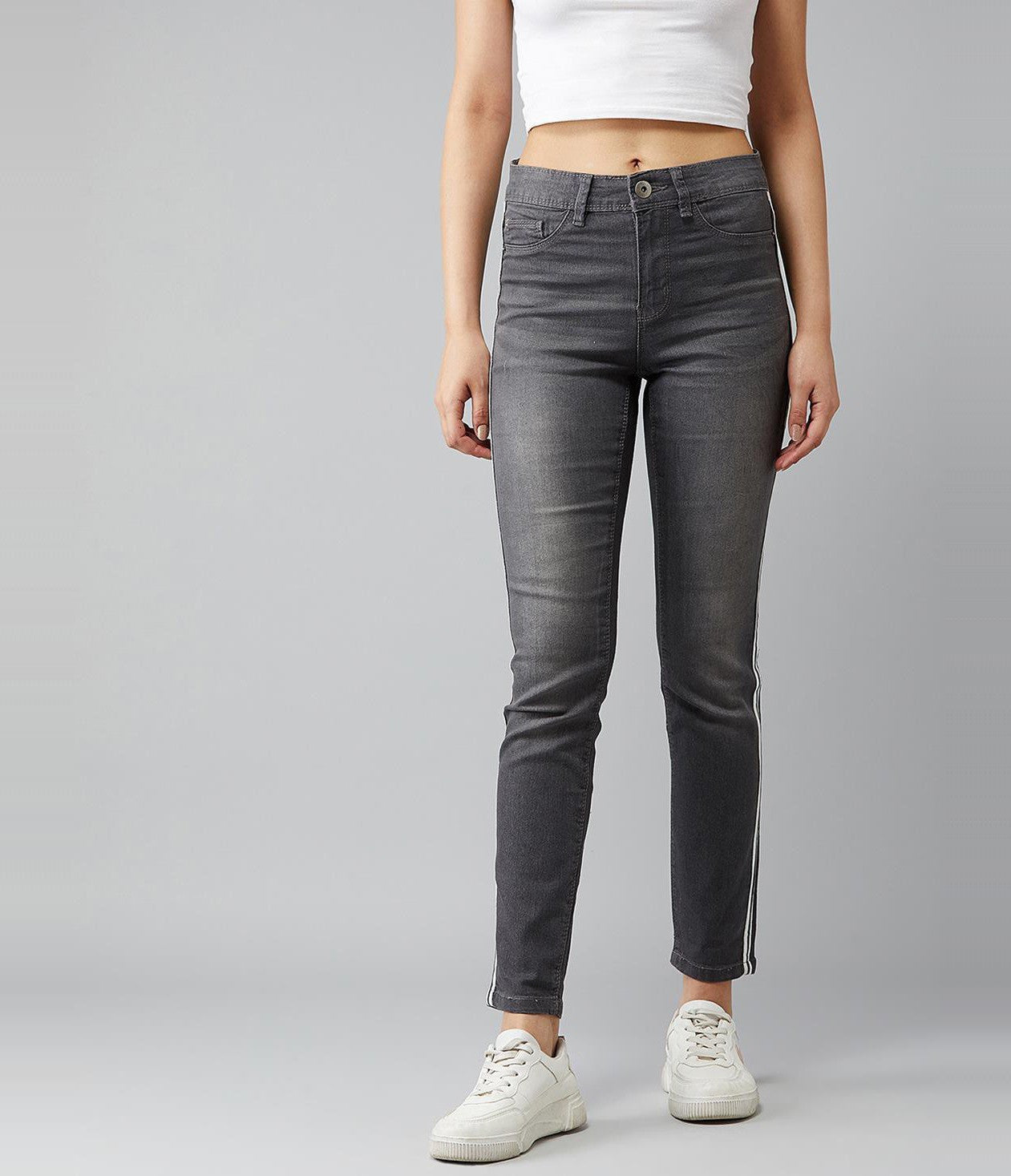 KOTTY Regular Women Grey Jeans 