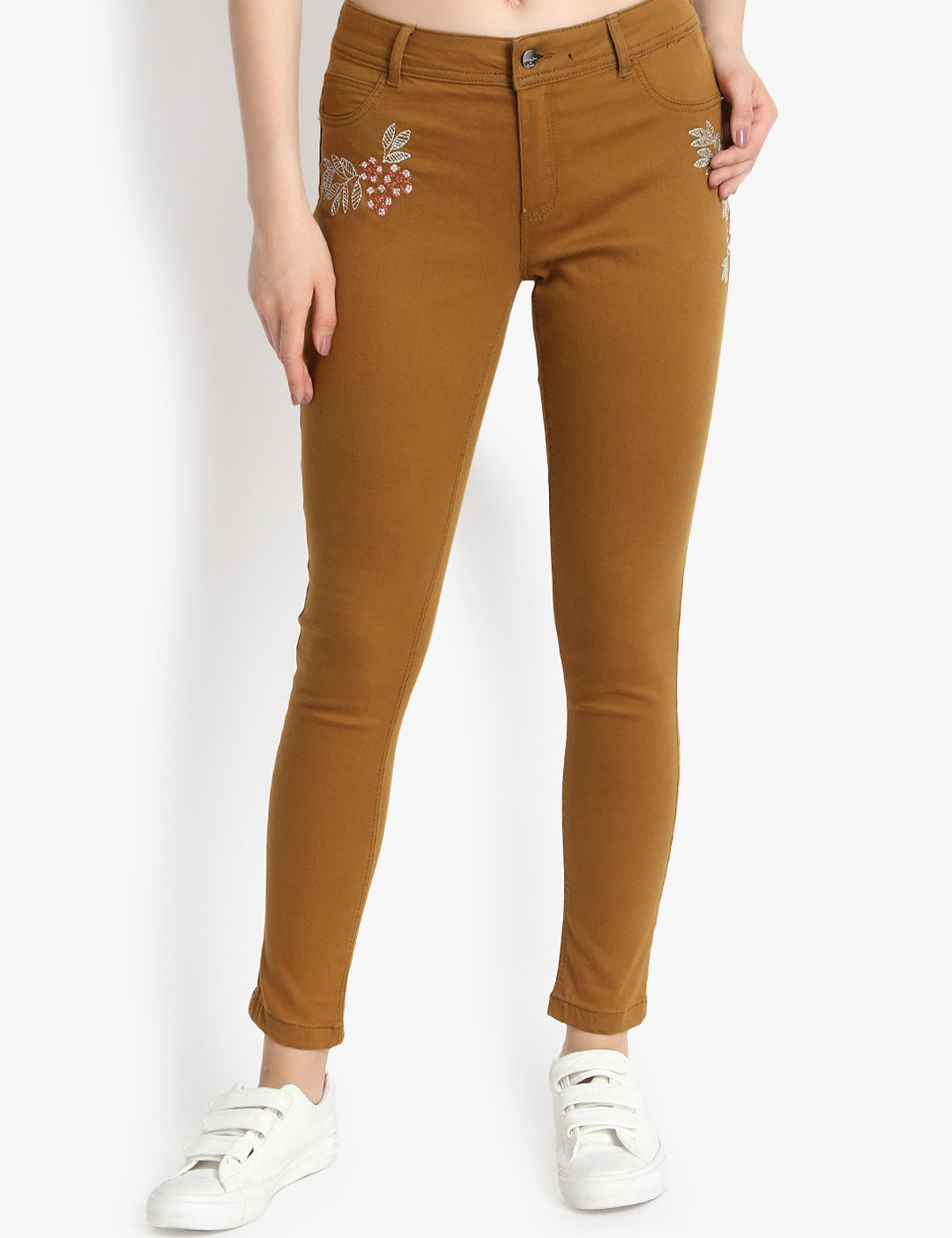 KOTTY Regular Women Brown Jeans 
