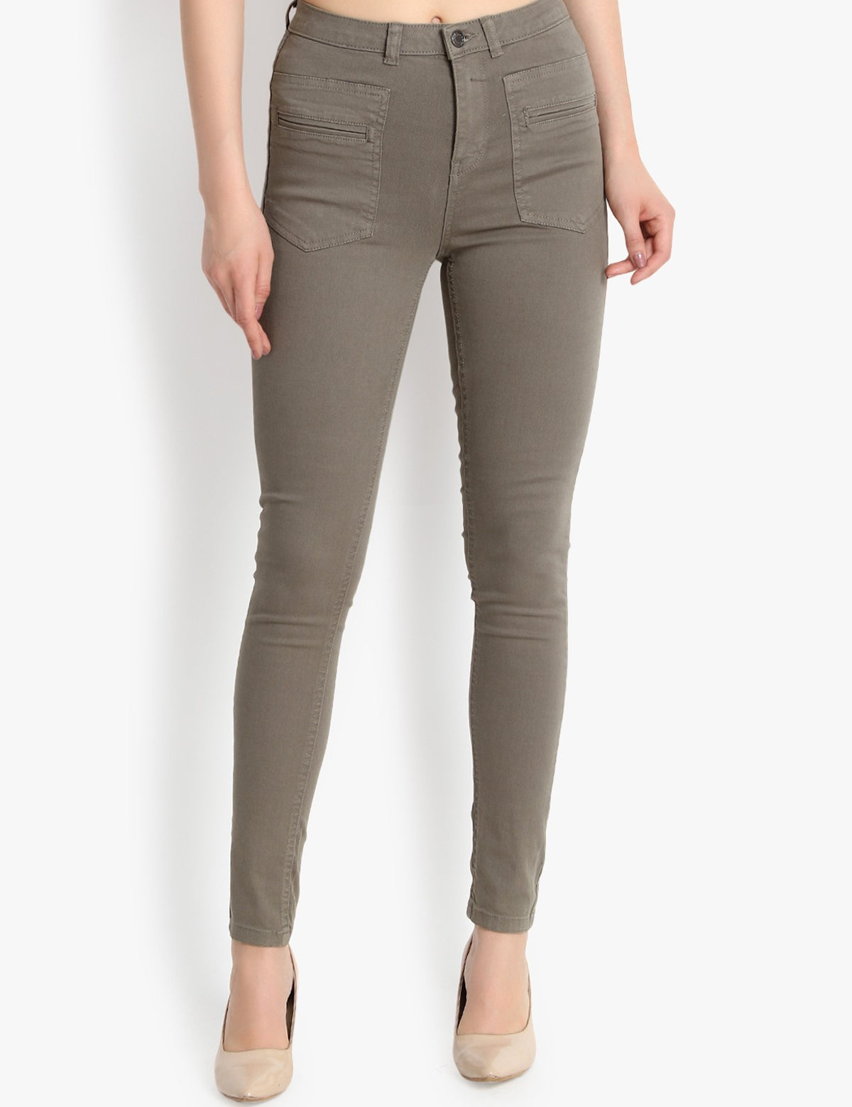 KOTTY Regular Women Grey Jeans 