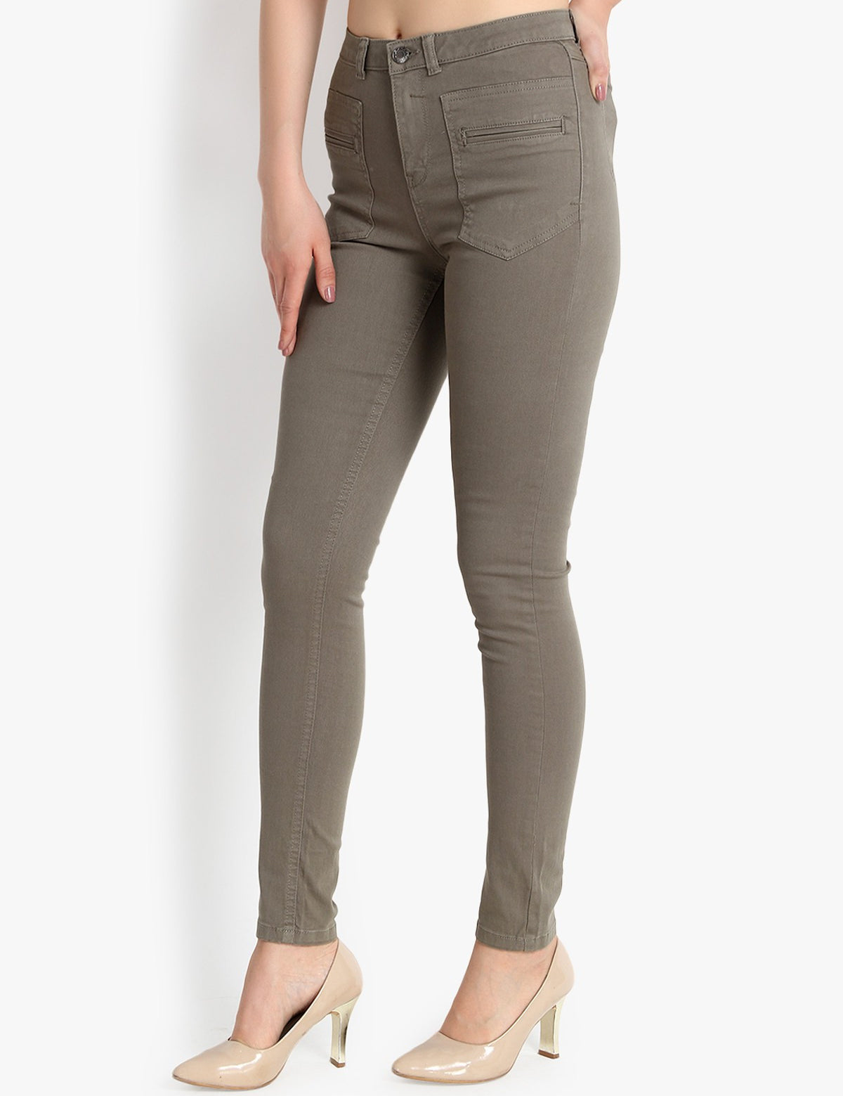 KOTTY Regular Women Grey Jeans 