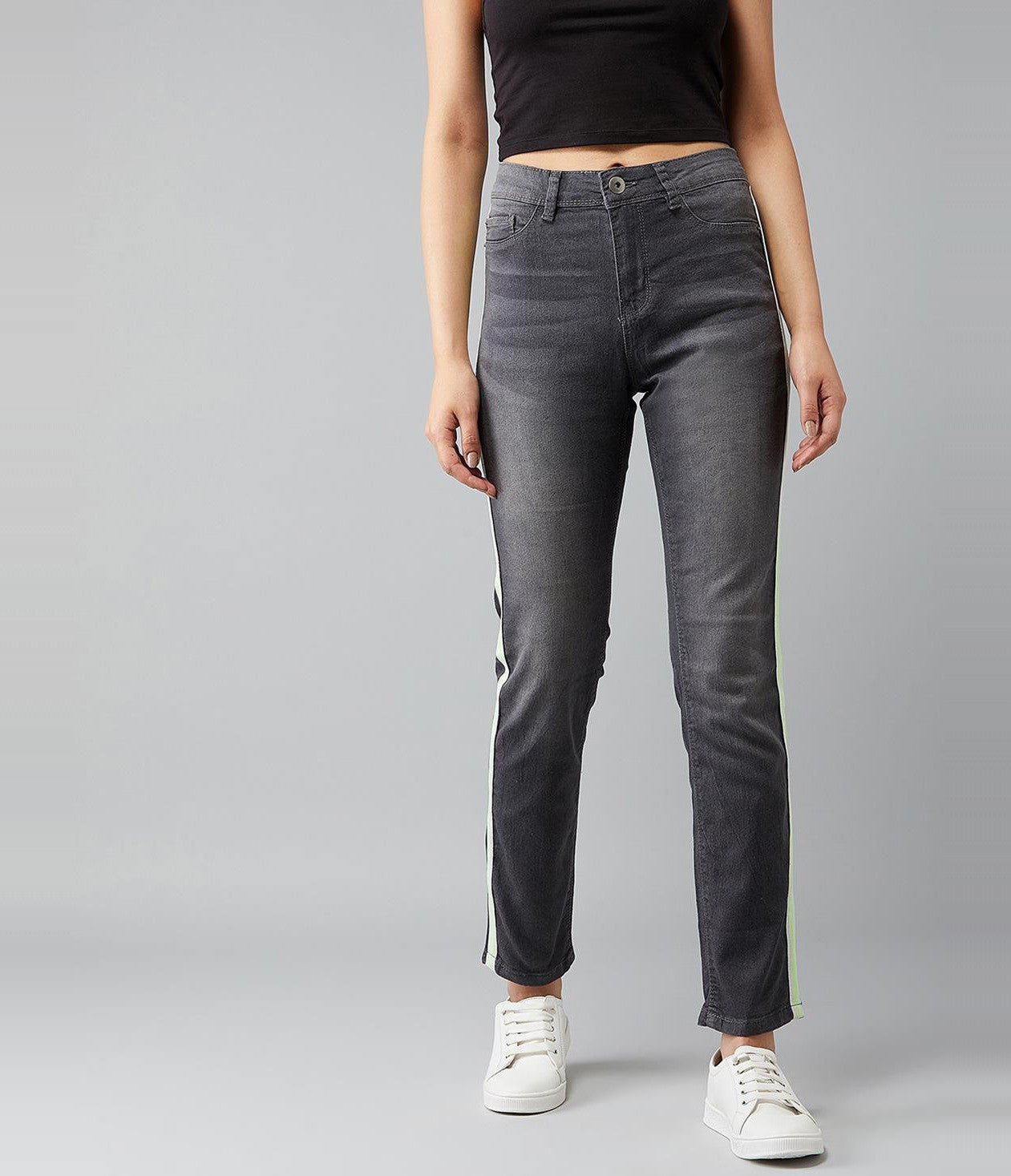 KOTTY Regular Women Black Jeans 