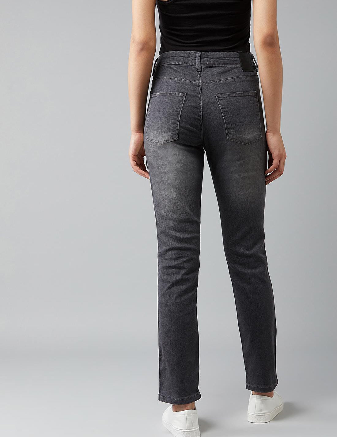 KOTTY Regular Women Black Jeans 