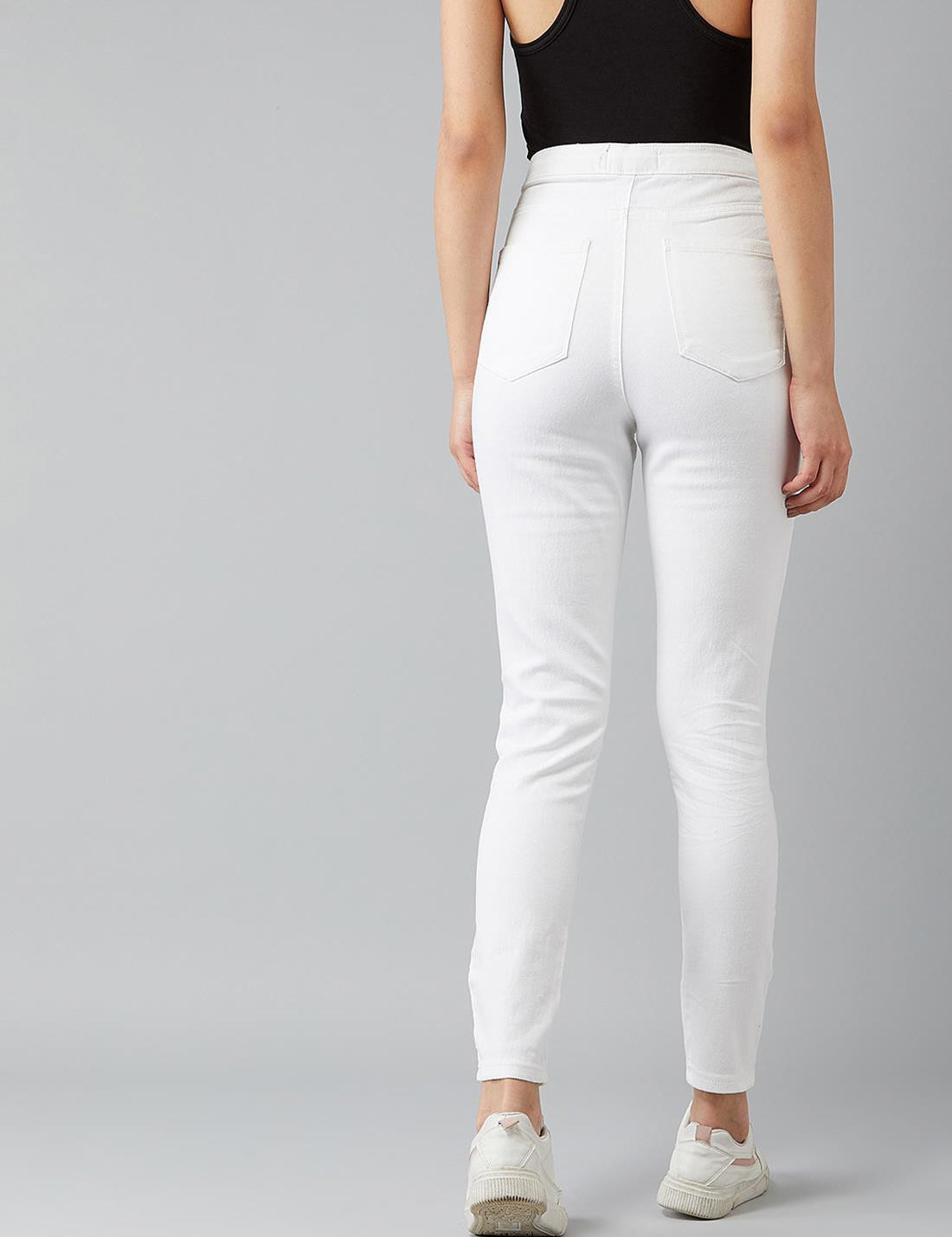 KOTTY Regular Women White Jeans 