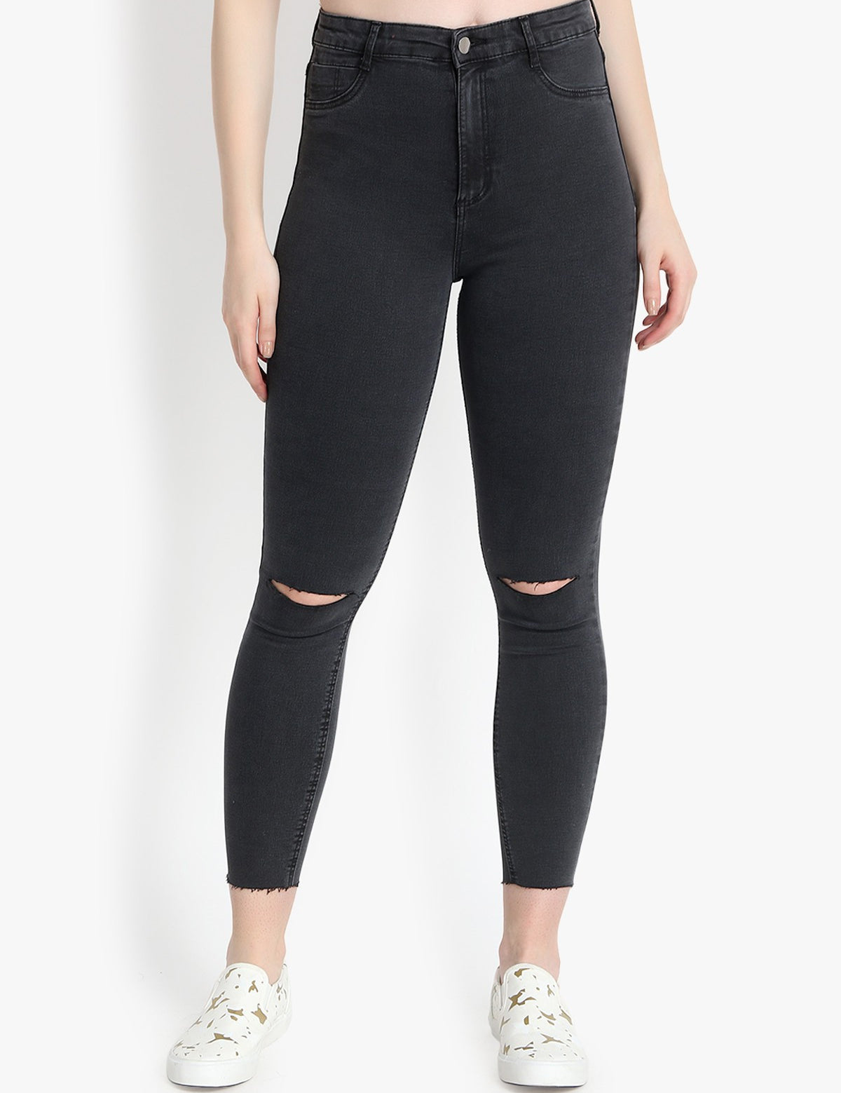 KOTTY Regular Women Grey Jeans 