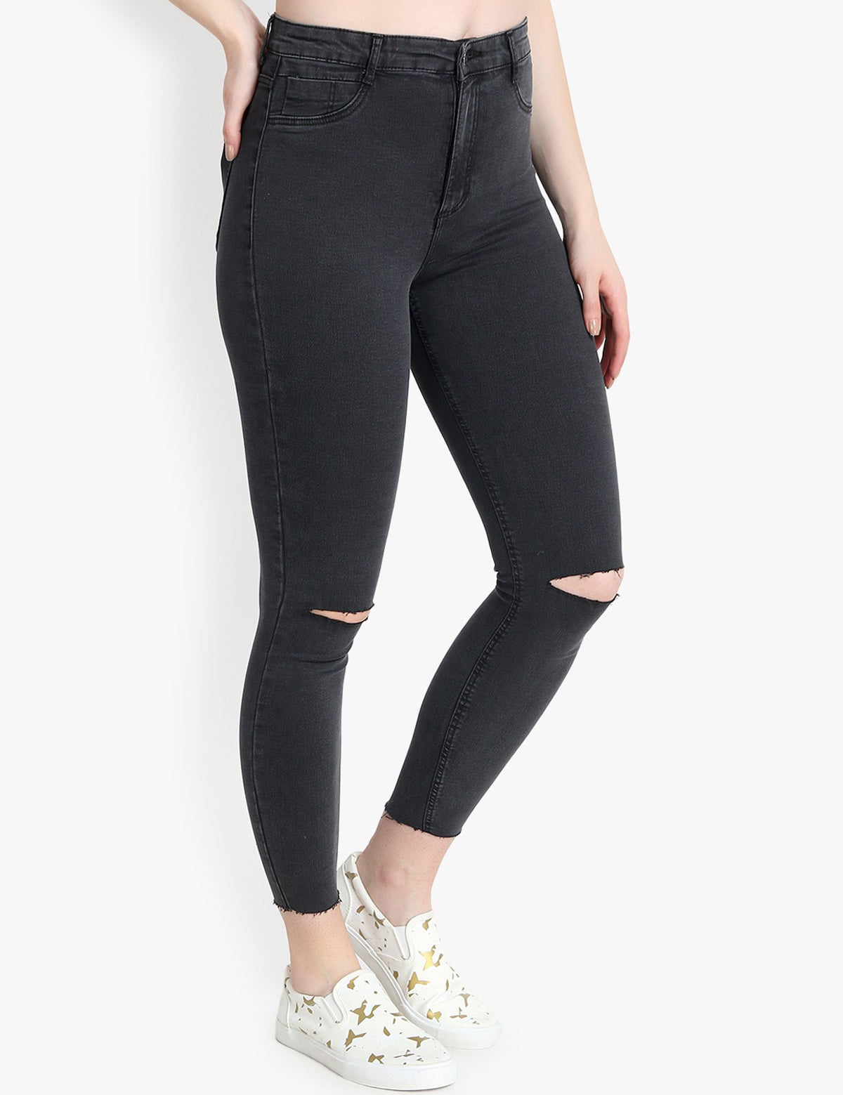 KOTTY Regular Women Grey Jeans 