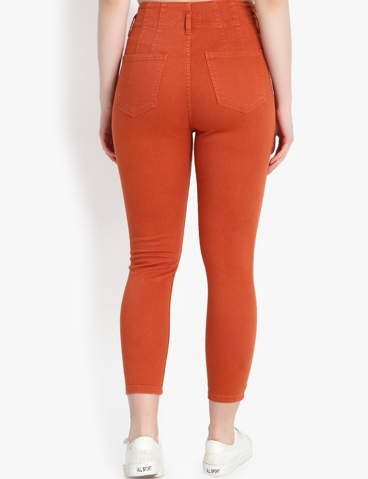 KOTTY Regular Women Orange Jeans 