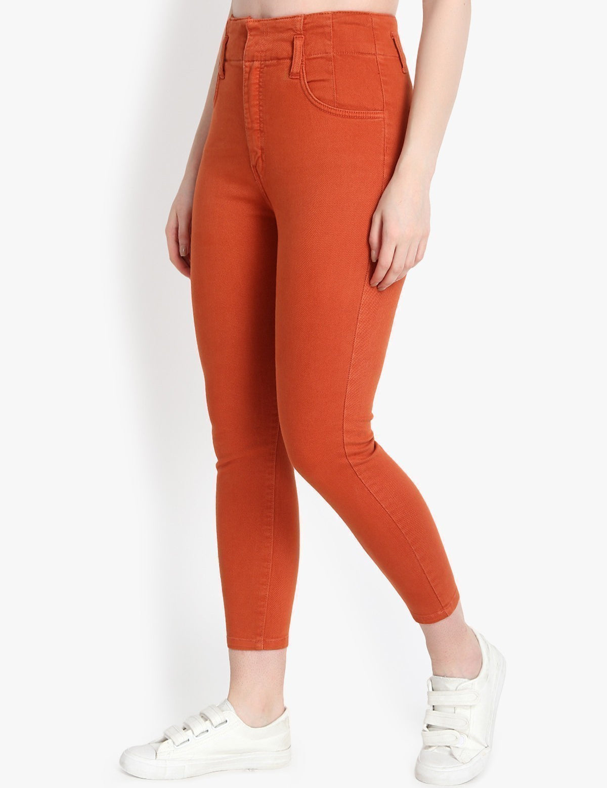 KOTTY Regular Women Orange Jeans 