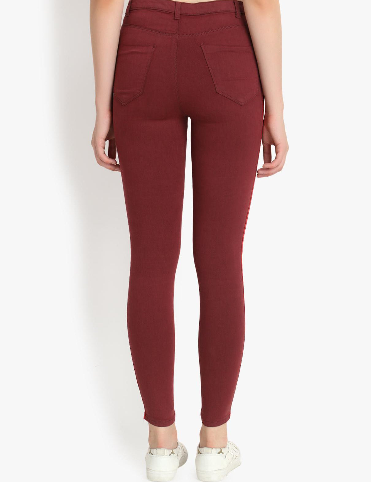 KOTTY Regular Women Maroon Jeans 