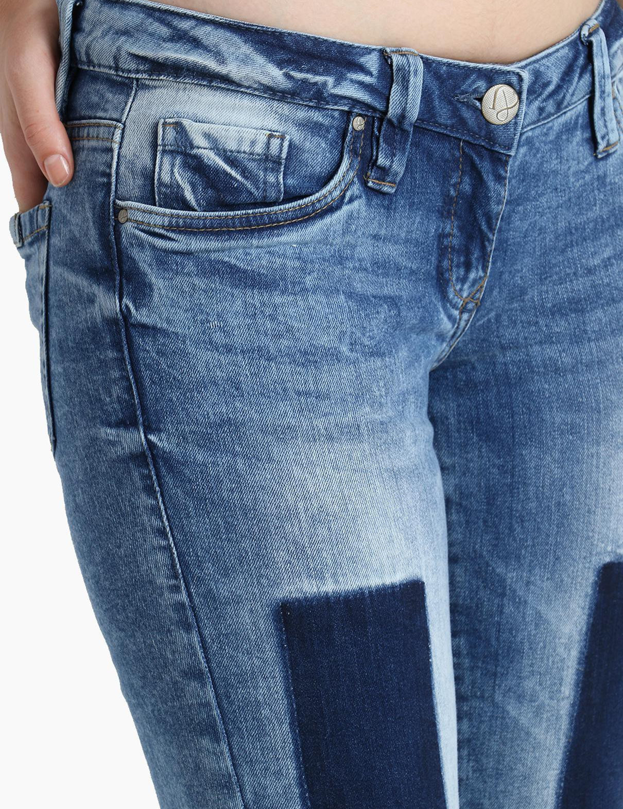 KOTTY Regular Women Light Blue Jeans 