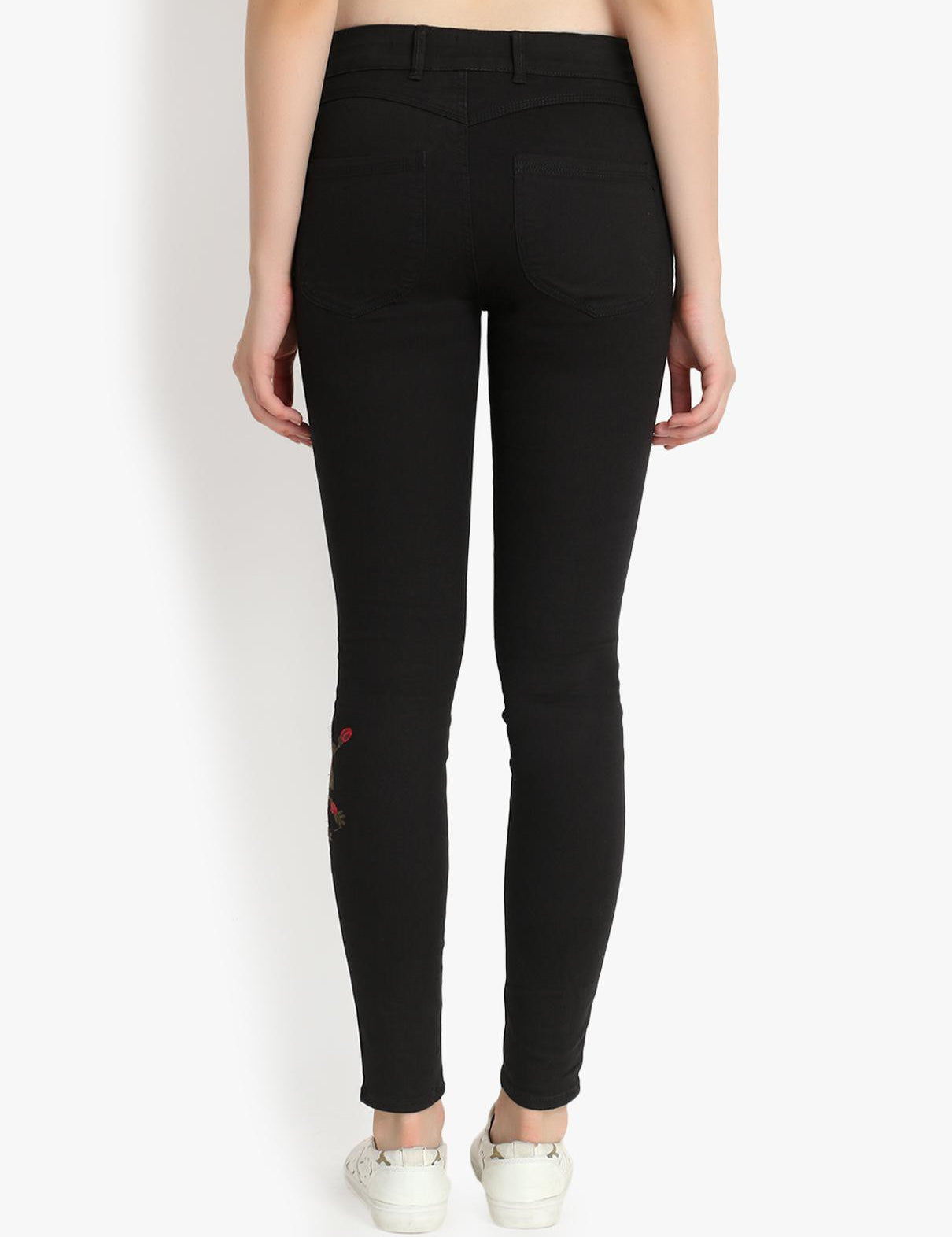 KOTTY Regular Women Black Jeans 