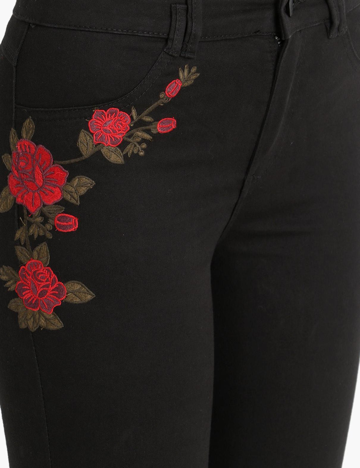 KOTTY Regular Women Black Jeans 