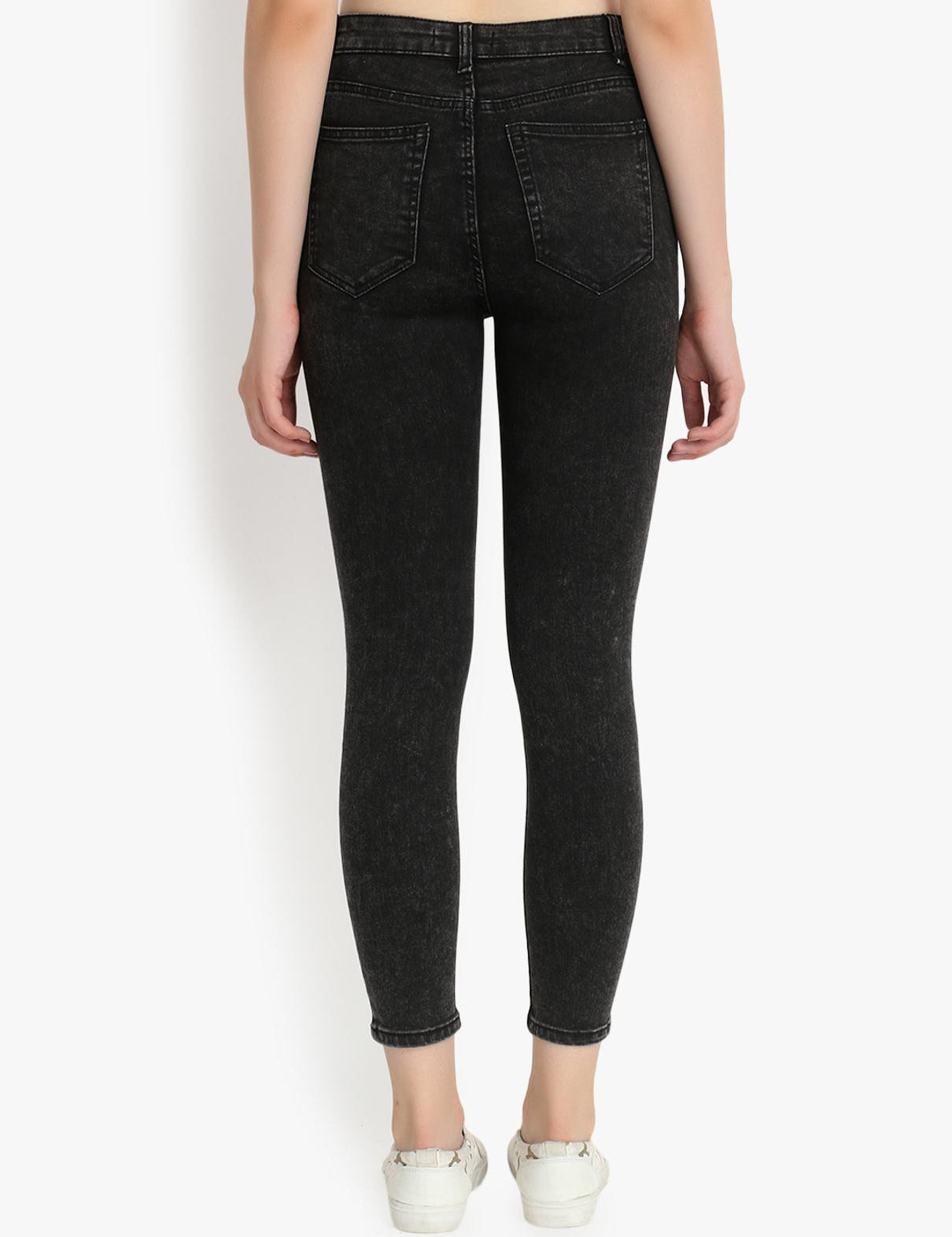 KOTTY Regular Women Black Jeans 