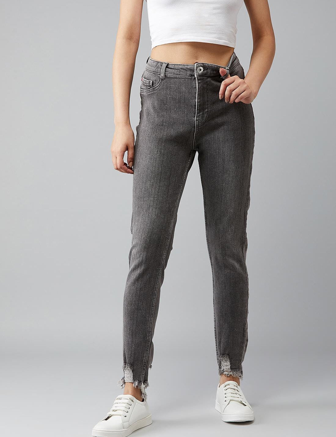 KOTTY Regular Women Grey Jeans 