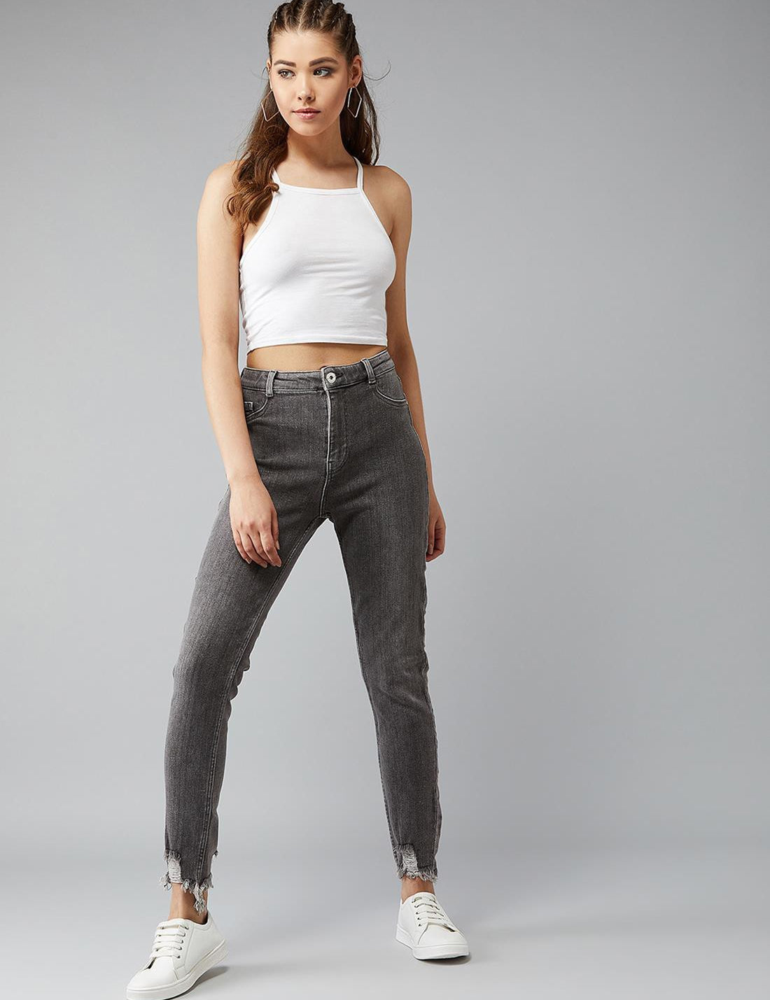 KOTTY Regular Women Grey Jeans 