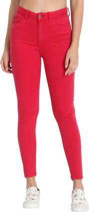 KOTTY Regular Women Maroon Jeans 