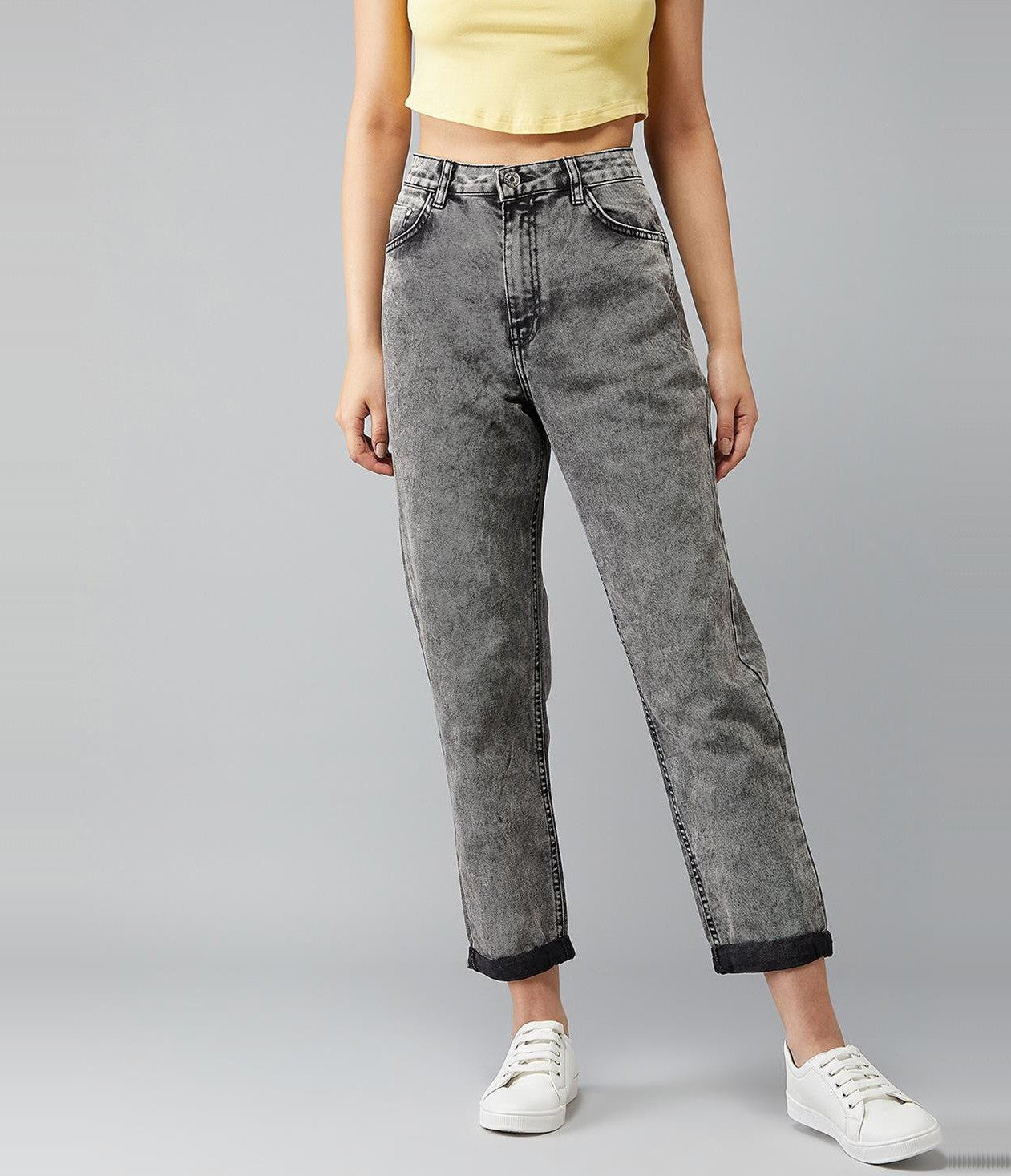 KOTTY Regular Women Grey Jeans 