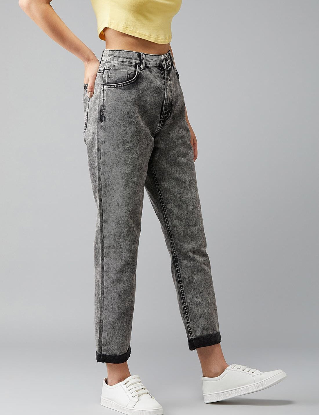 KOTTY Regular Women Grey Jeans 