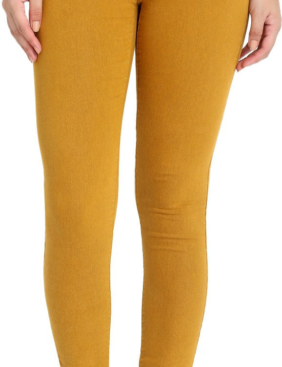 KOTTY Regular Women Yellow Jeans 