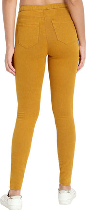 KOTTY Regular Women Yellow Jeans 