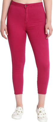KOTTY Regular Women Red Jeans 