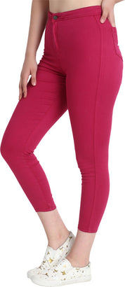 KOTTY Regular Women Red Jeans 