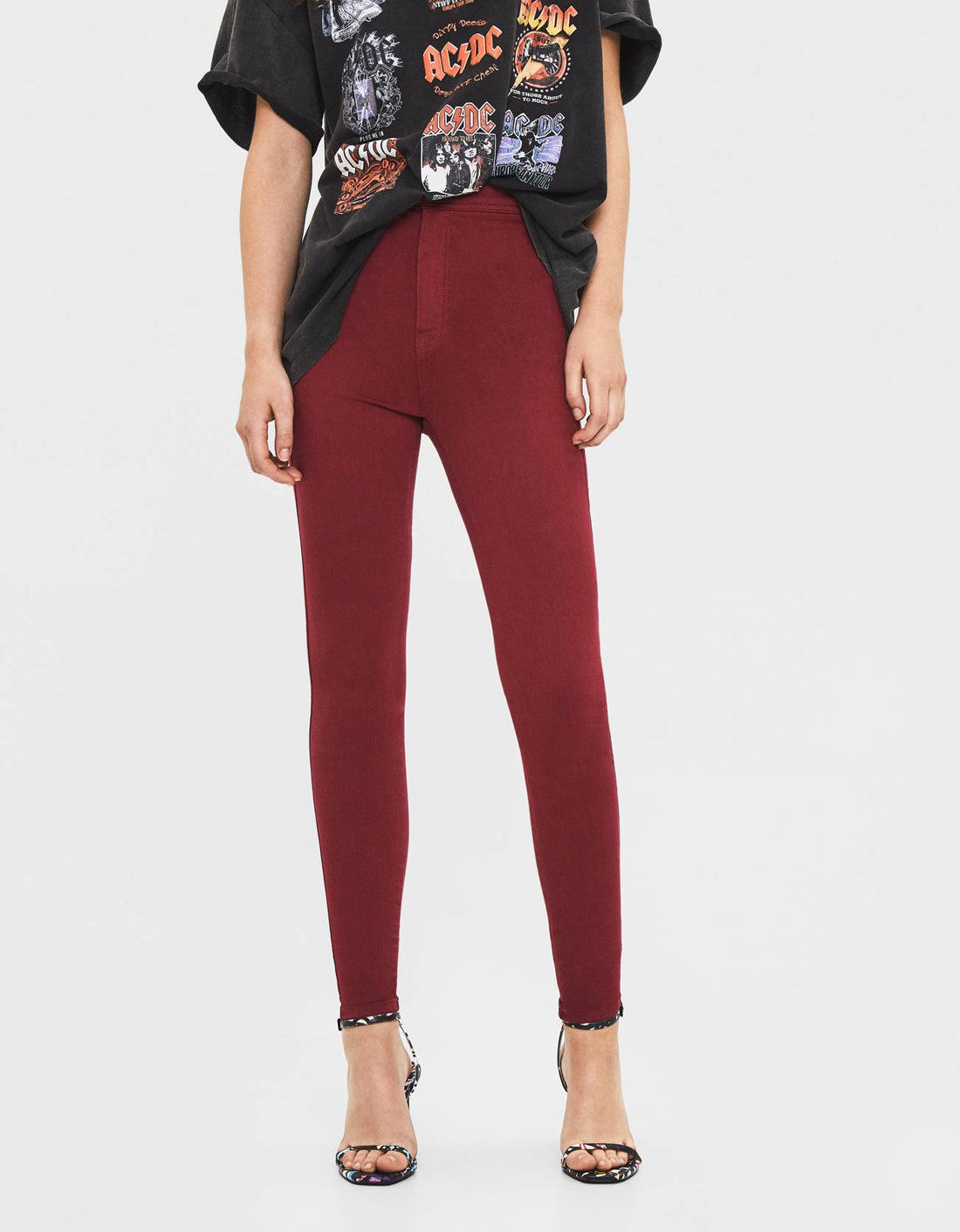 KOTTY Skinny Women Maroon Jeans 