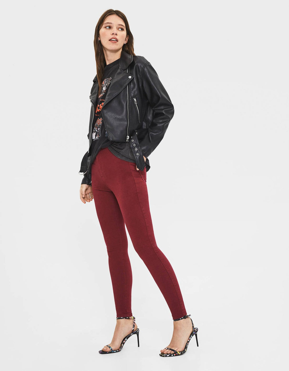 KOTTY Skinny Women Maroon Jeans 