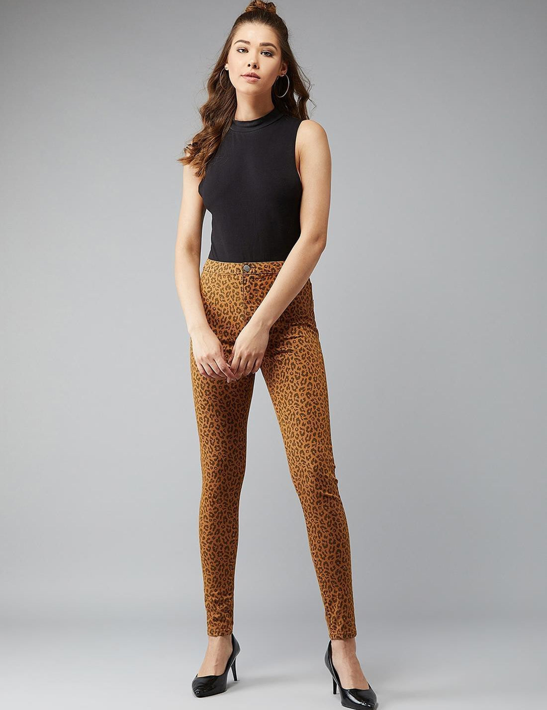 KOTTY Regular Women Brown Jeans 