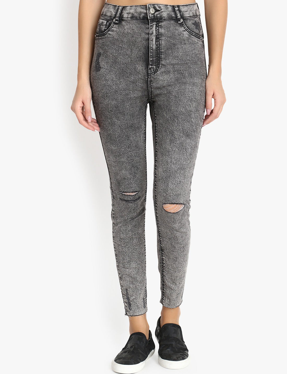 KOTTY Regular Women Grey Jeans 