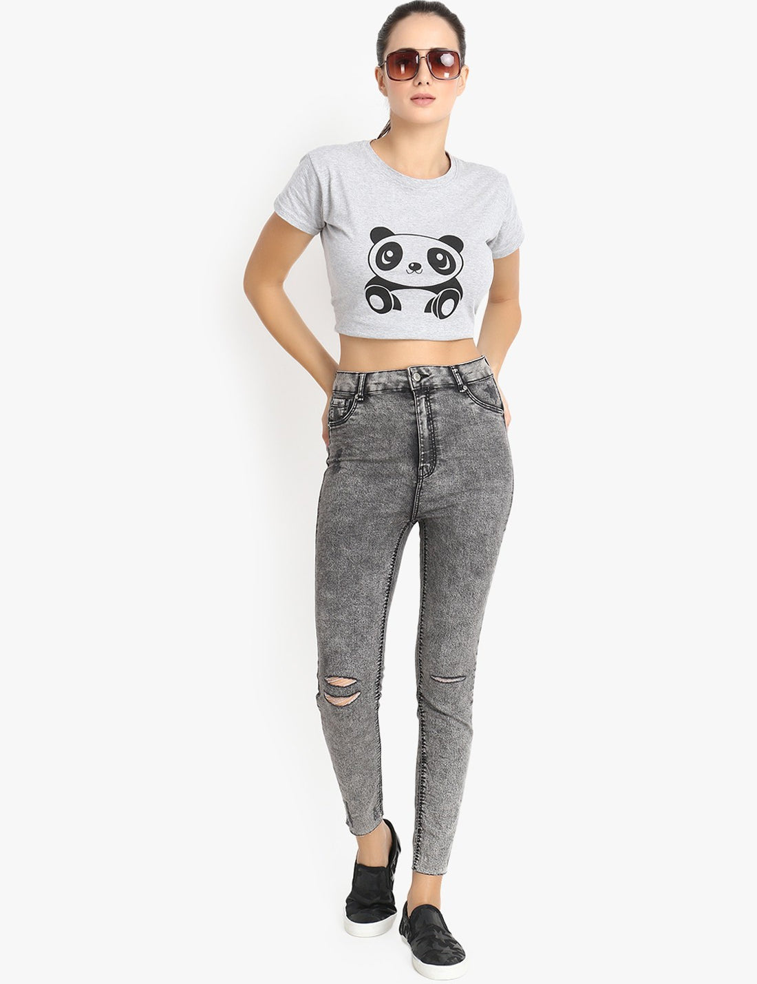 KOTTY Regular Women Grey Jeans 