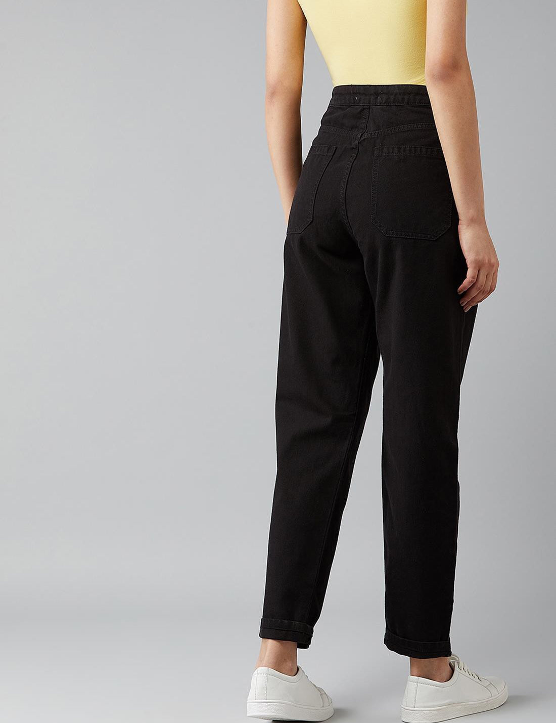 KOTTY Regular Women Black Jeans 