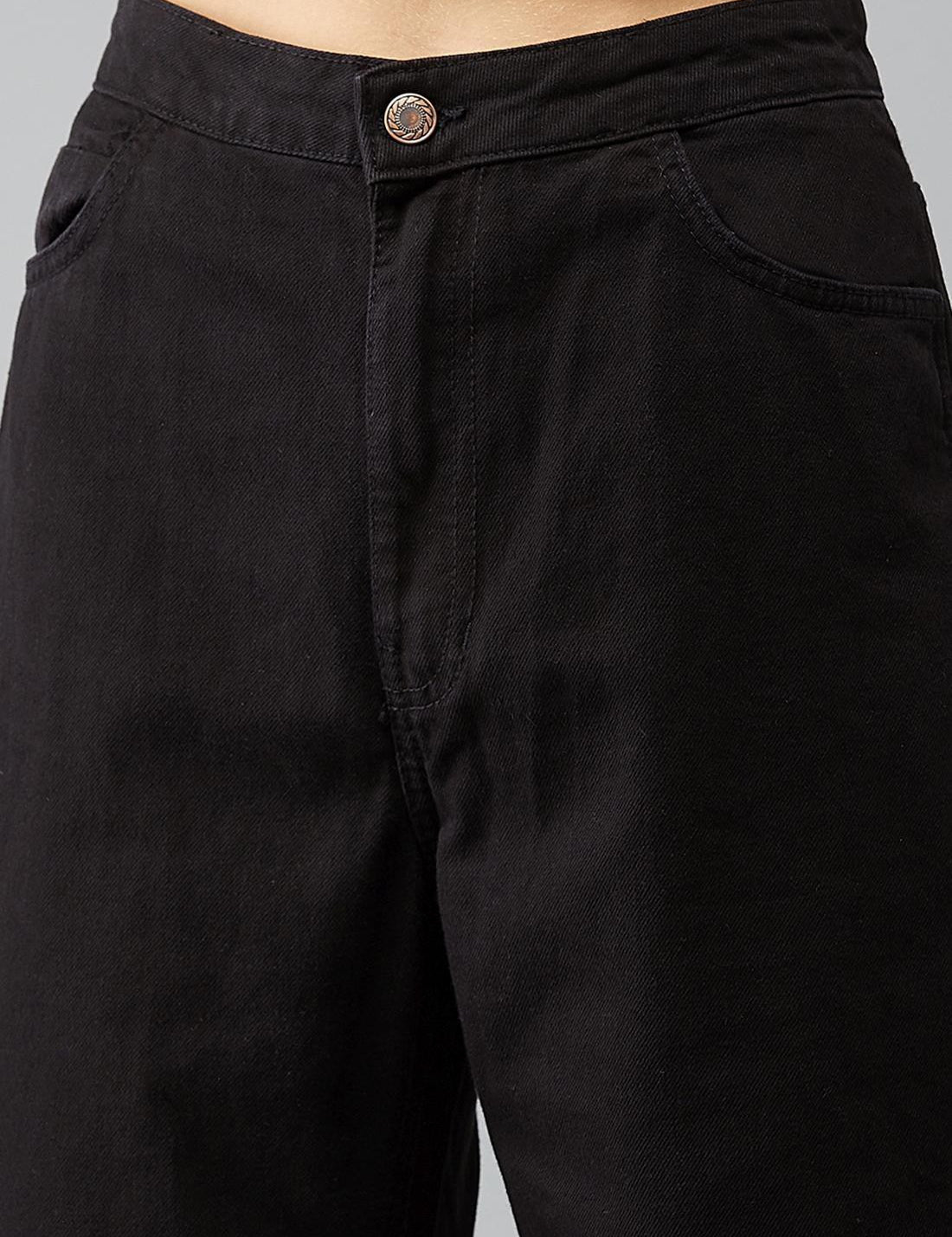KOTTY Regular Women Black Jeans 