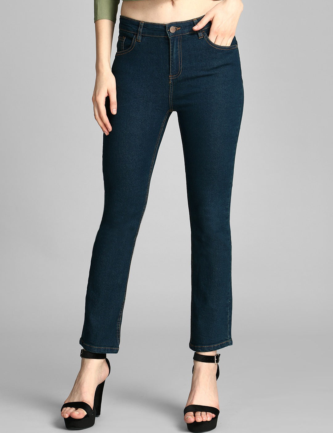 KOTTY Regular Women Blue Jeans 