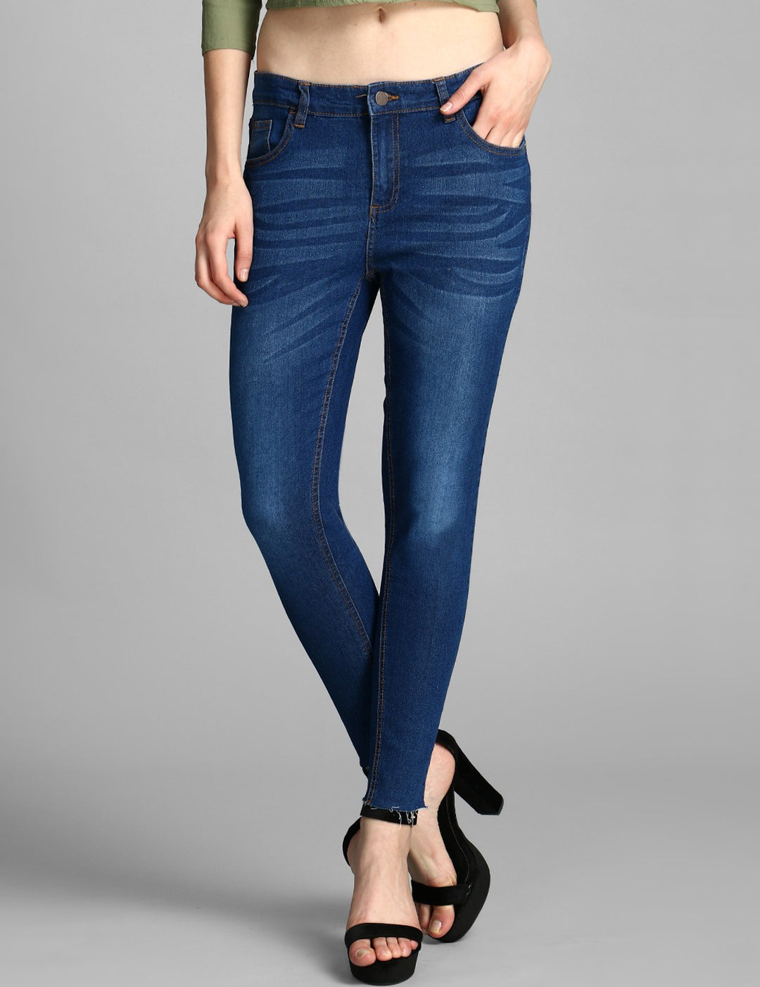KOTTY Regular Women Blue Jeans 