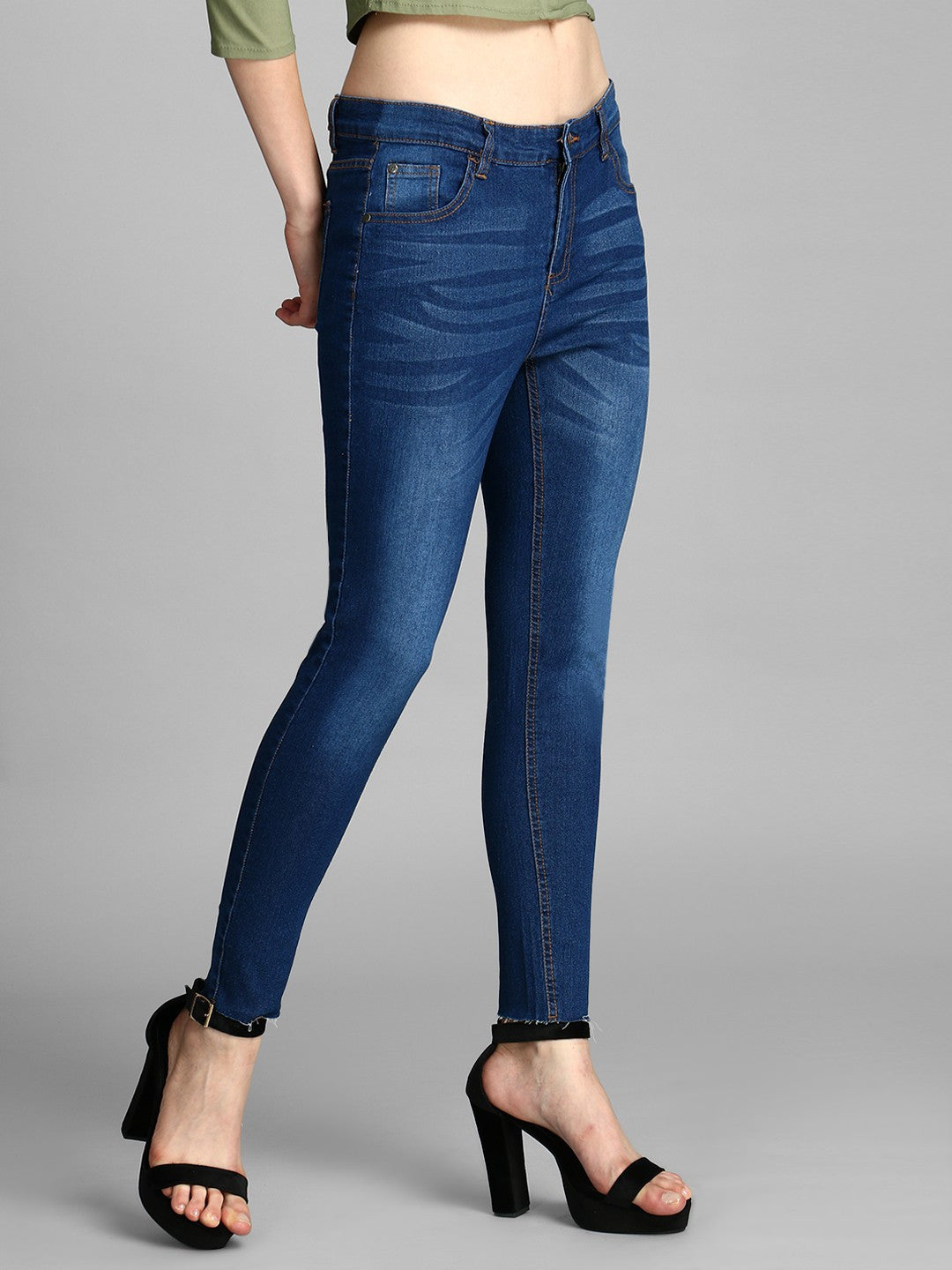 KOTTY Regular Women Blue Jeans 