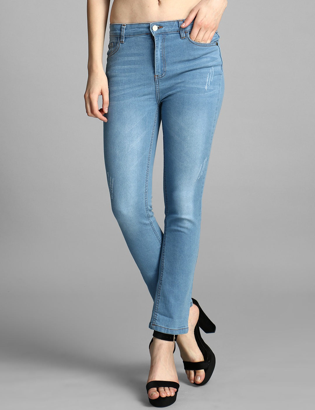 KOTTY Regular Women Blue Jeans 