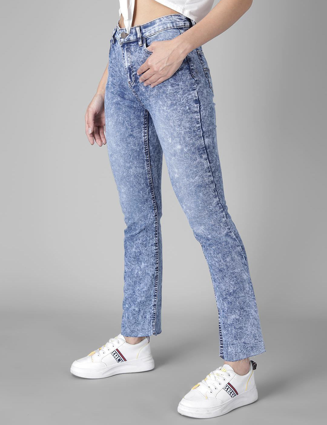 KOTTY Regular Women Blue Jeans 