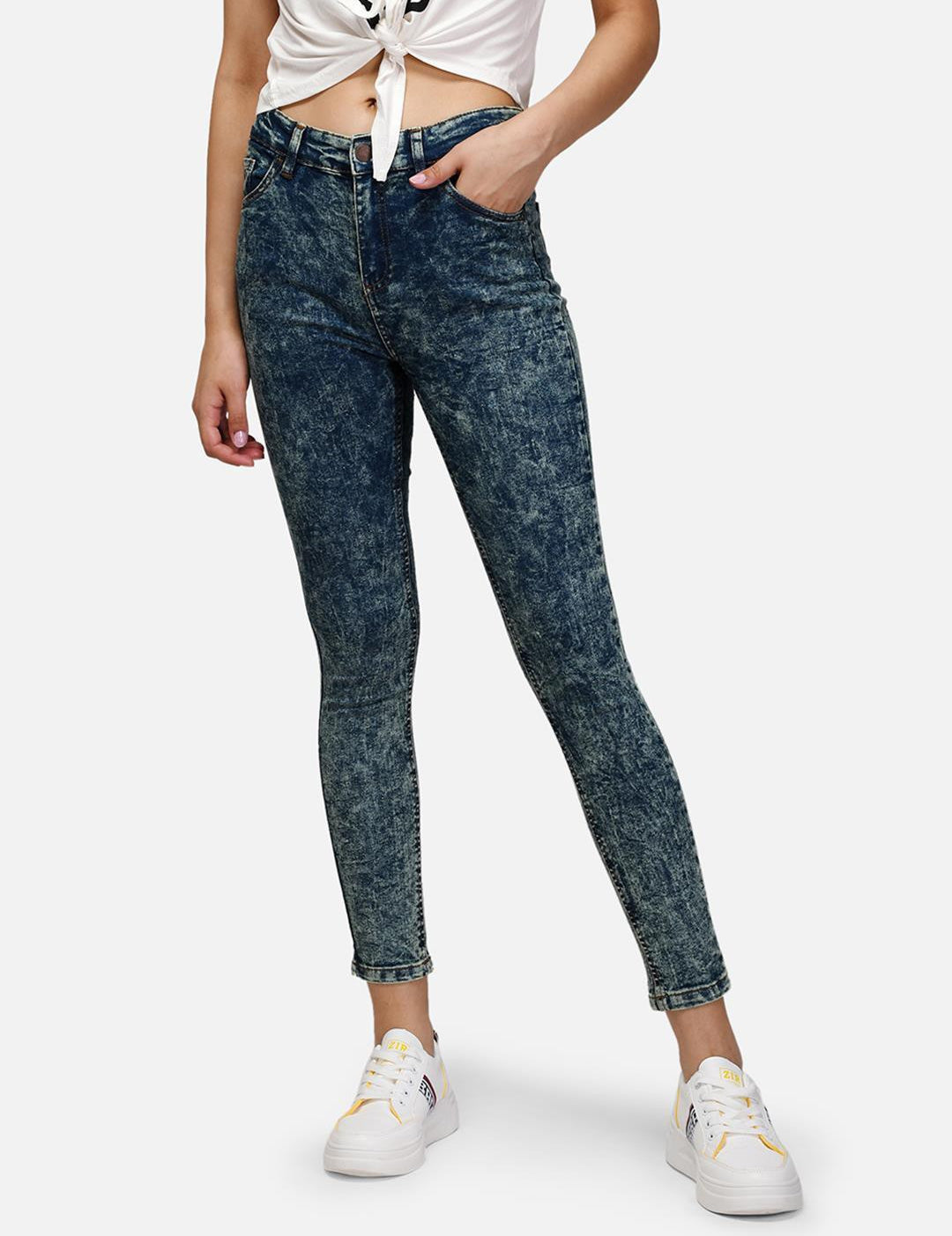KOTTY Regular Women Blue Jeans 