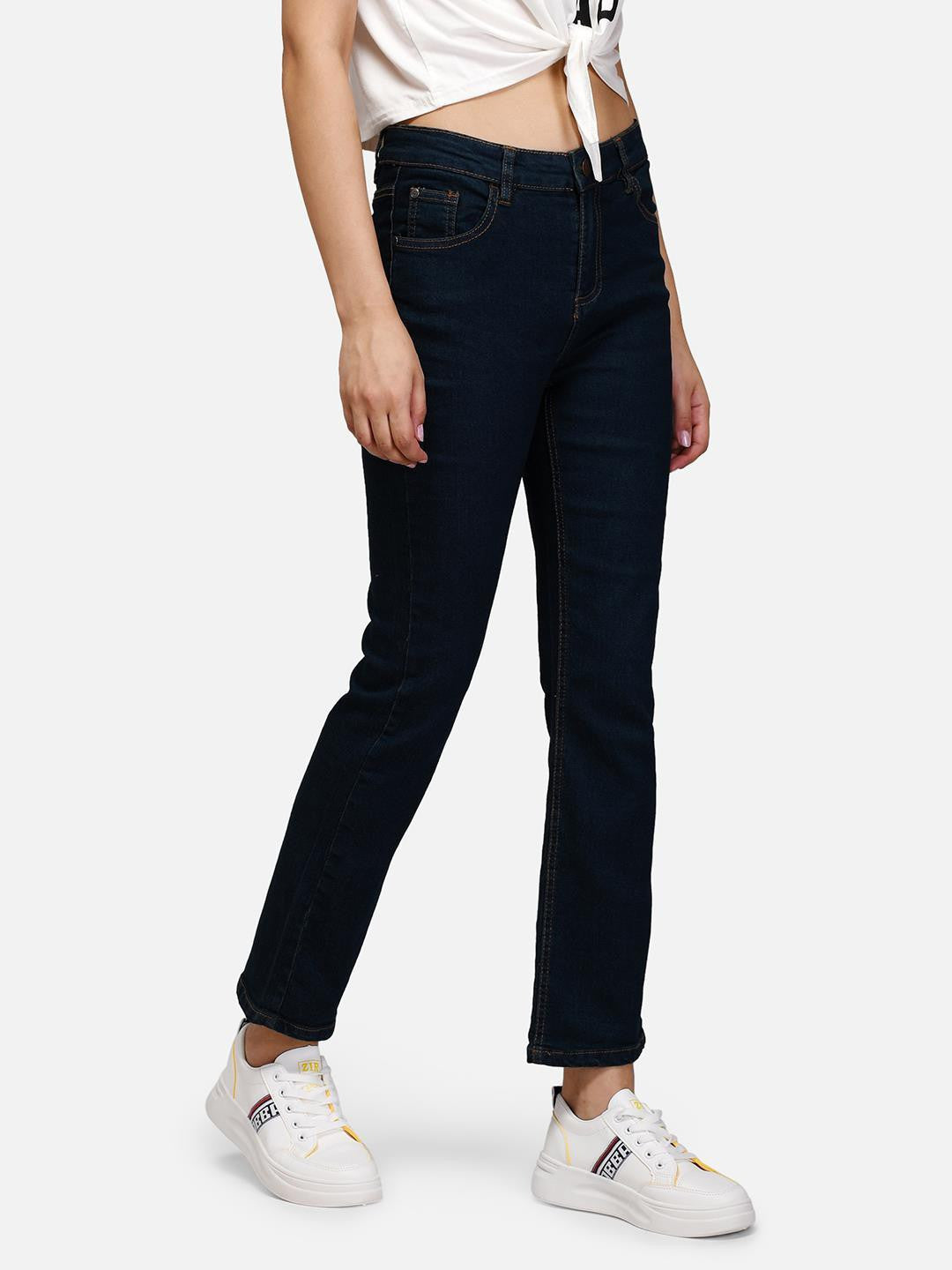 KOTTY Regular Women Blue Jeans 