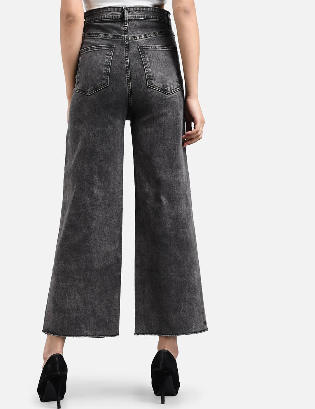 KOTTY Flared Women Grey Jeans 