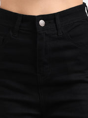 KOTTY Straight Fit Women Black Jeans 