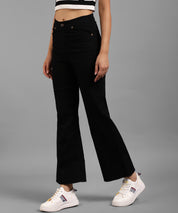 KOTTY Boot-Leg Women Black Jeans 