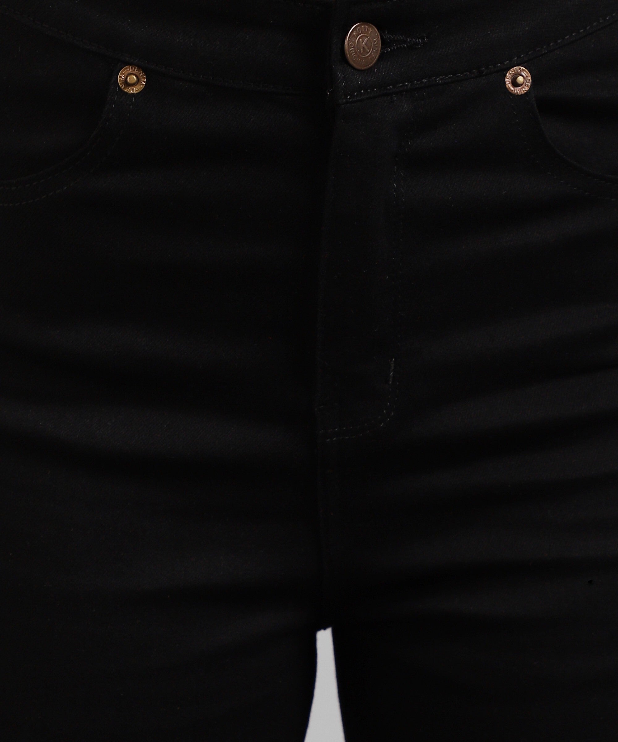 KOTTY Boot-Leg Women Black Jeans 