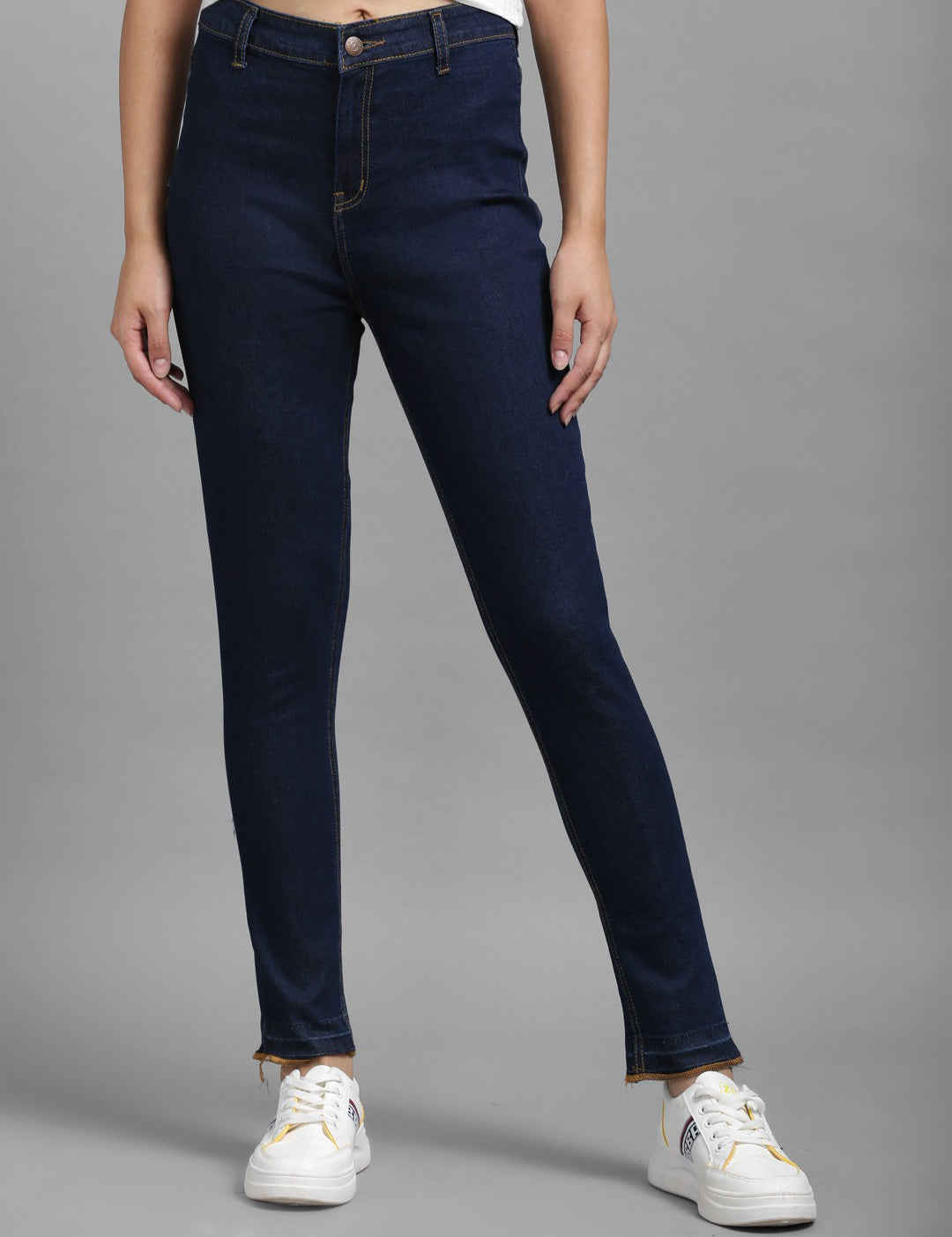KOTTY Regular Women Dark Blue Jeans 