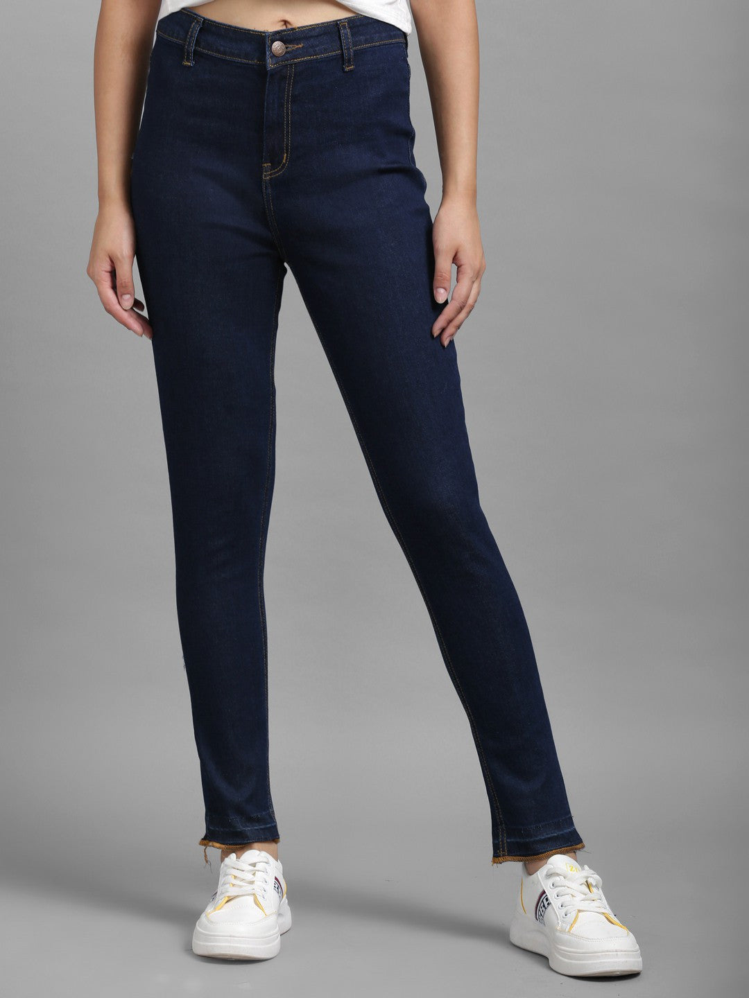 KOTTY Regular Women Dark Blue Jeans 