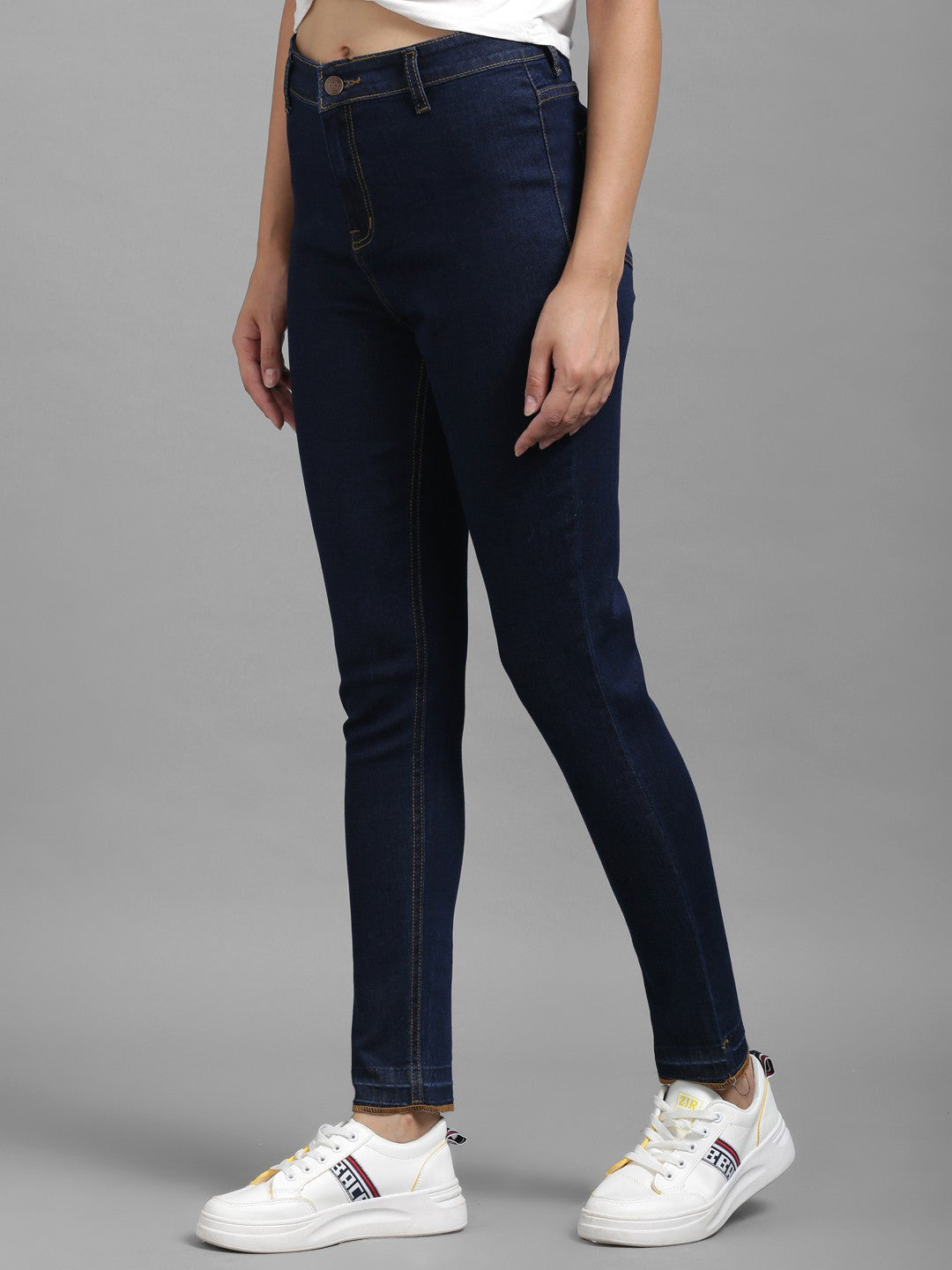 KOTTY Regular Women Dark Blue Jeans 