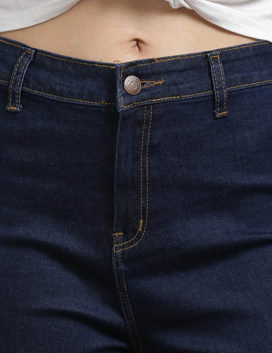 KOTTY Regular Women Dark Blue Jeans 